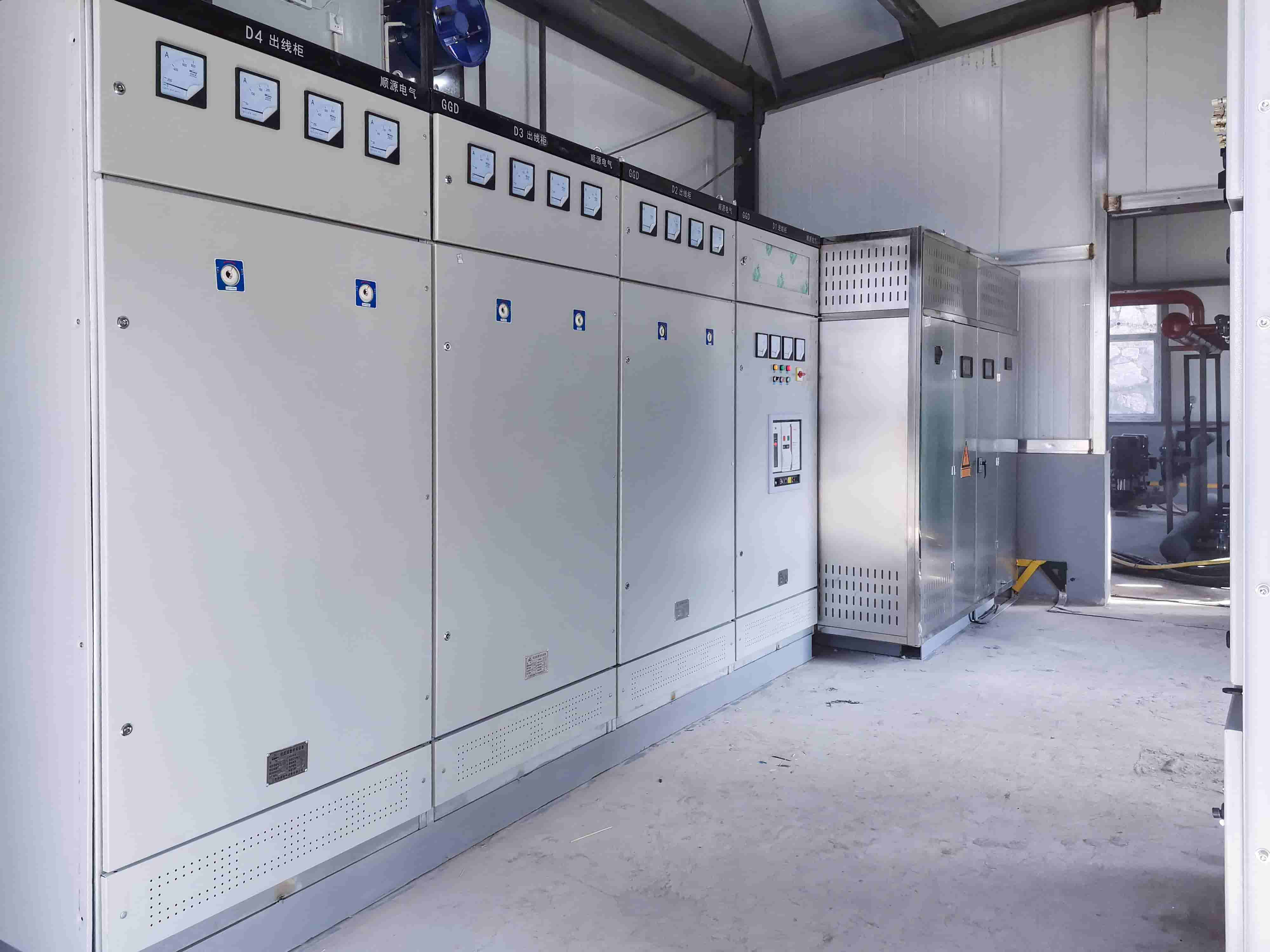 變頻電磁鍋爐井口供熱風(fēng)機(jī)組